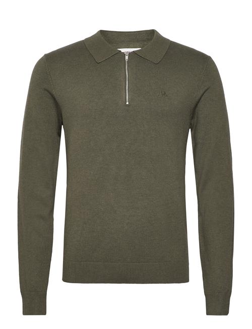 Lindbergh | Ecovero L/S Zip Polo | S