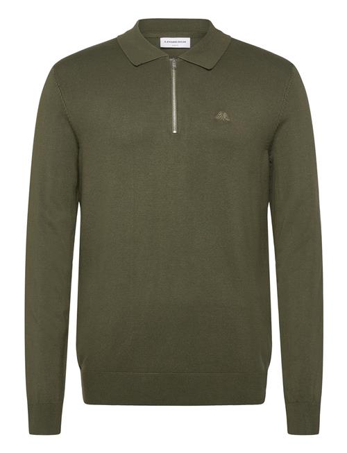 Lindbergh | Ecovero L/S Zip Polo | L