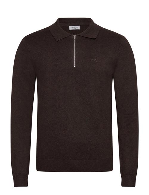 Lindbergh | Ecovero L/S Zip Polo | M