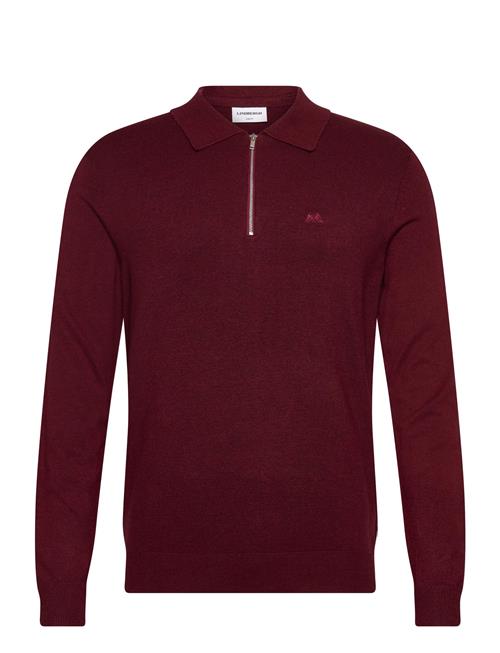 Lindbergh | Ecovero L/S Zip Polo | M