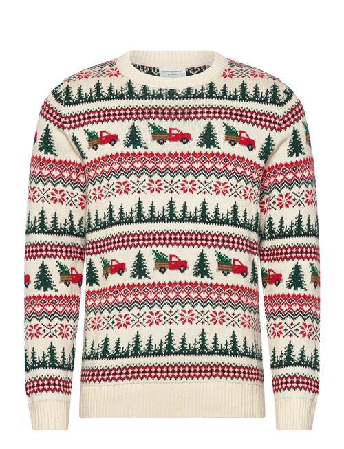 Lindbergh | Winter Village Jaqucard O-Neck Knit | XL