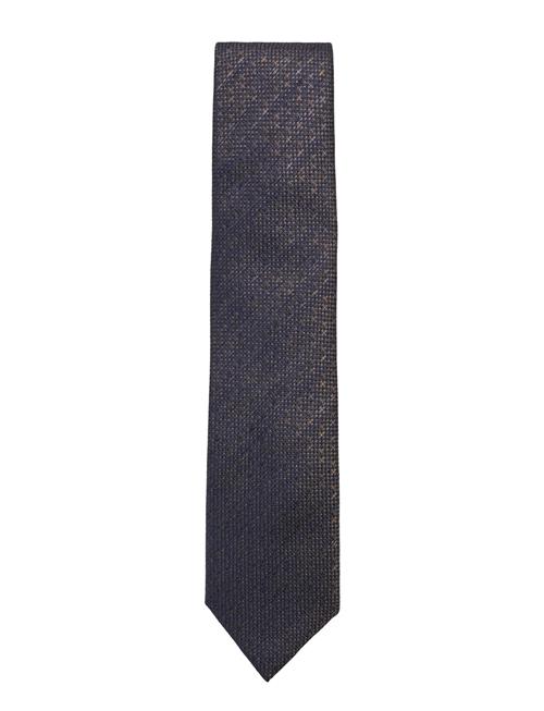Lindbergh Black | Structured Linen Blend Tie 7 Cmstructured Linen Blend Tie 7 Cm | ONE SIZE