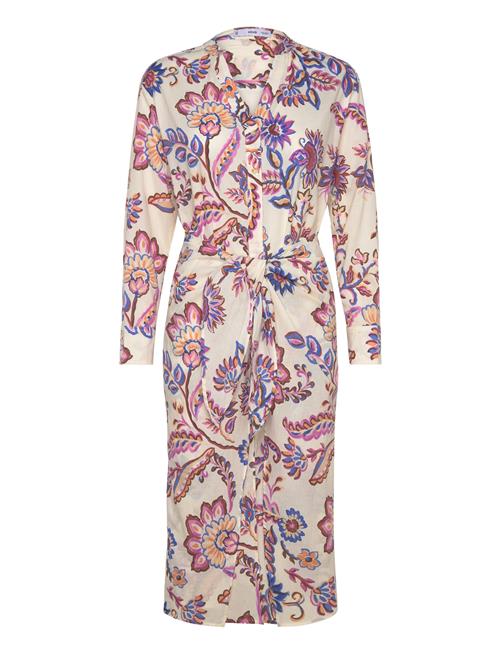 Mango | Floral Print Dress With Bow | XS