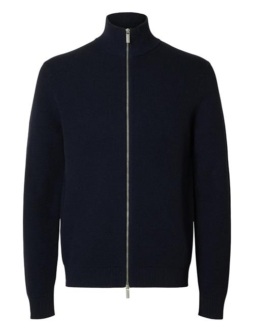 Selected | Slhdane Ls Knit Structure Full Zip Noos | L