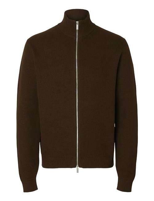 Selected | Slmdane Ls Knit Structure Full Zip Noos | S