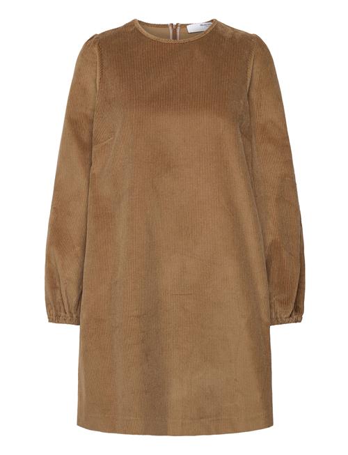 Selected | Slfjenny Ls O-Neck Corduroy Dress D2 | 36