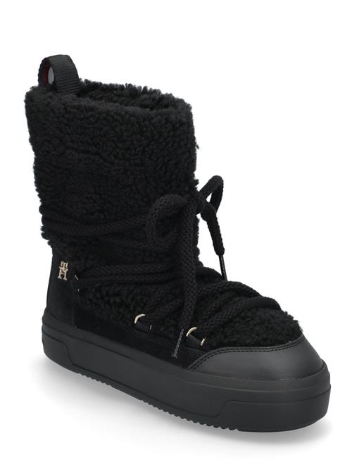 Tommy Hilfiger | Lace-Up Faux Shearling Snowboot | 40