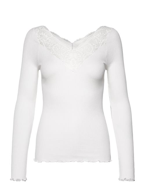 Rosemunde | Rwbeatha Silk Ls Lace T-Shirt | L