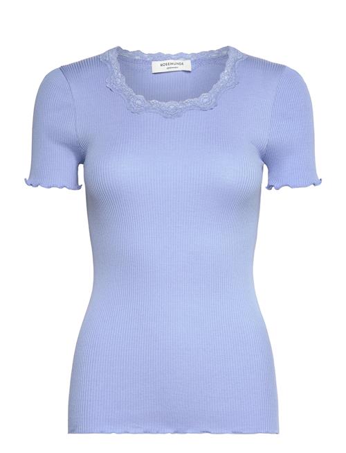 Rosemunde | Rwbeatha Silk Ss Lace T-Shirt | S