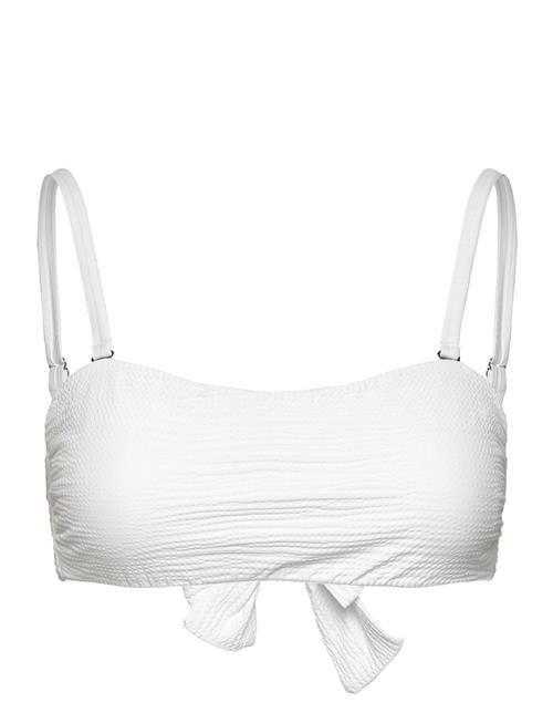 Casall | Waffle Bandeau Tie Back Bikini Top | 36