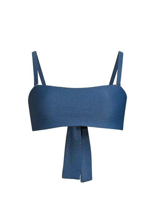 Casall | Waffle Bandeau Tie Back Bikini Top | 36