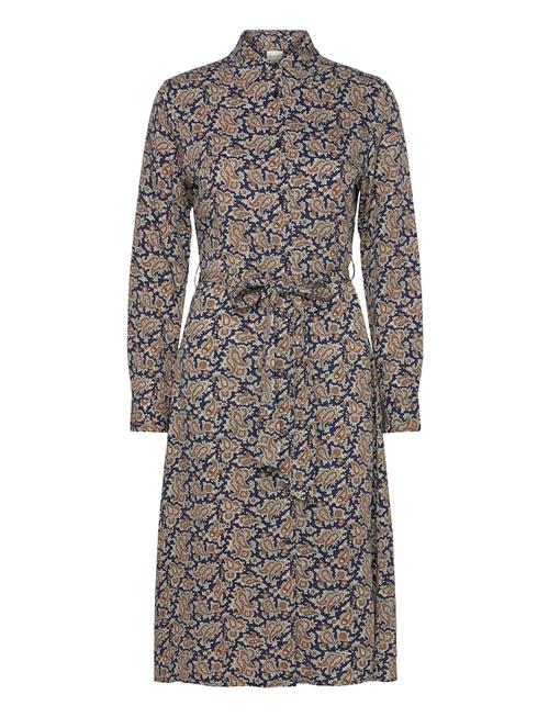 GANT | Slim Paisley Shirt Dress | 36