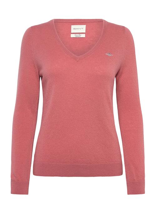 GANT | Extrafine Lambswool Blend V-Neck | XL
