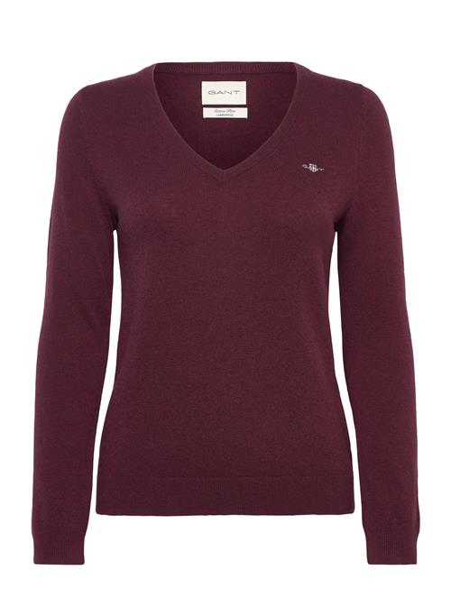 GANT | Extrafine Lambswool Blend V-Neck | L