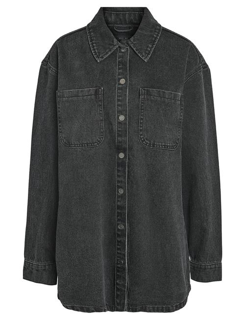 NOISY MAY | Nmalva L/S Dnm Shacket Az387Bl Noos | XS