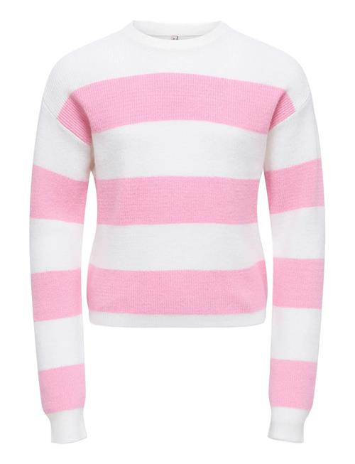 Se Kids Only | Kogfranca Life Short L/S Stripe Knt Noos | 122-128 hos Booztlet