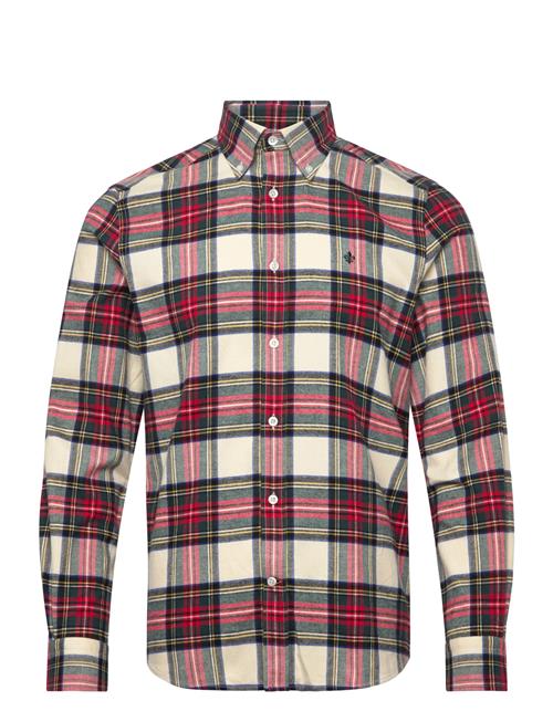 Morris | Flannel Tartan Shirt-Classic Fit | S