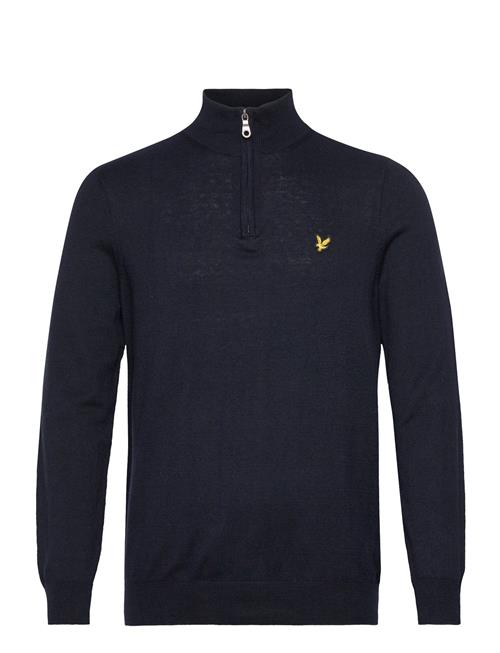 Lyle & Scott | Cotton Merino Quarter Zip Jumper | S