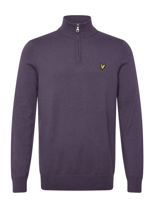 Lyle & Scott | Cotton Merino Quarter Zip Jumper | L