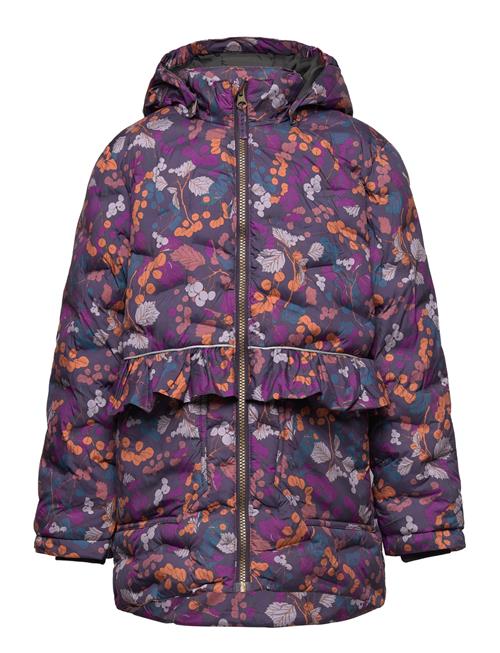 mikk-line | Long Puffer Jacket Aop Rec. | 92