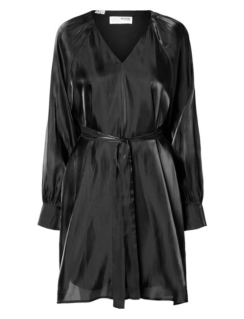 Selected | Slfarina Ls Short V-Neck Dress B | 40