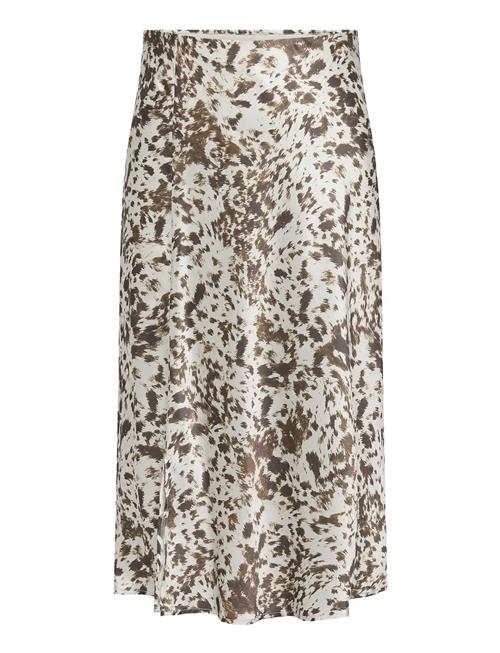 ONLY Carmakoma | Cardomina Satin Calf Skirt Wvn | 54