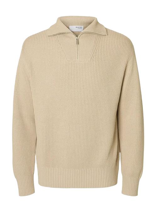 Selected | Slhdry Ls Knit Relaxed Half Zip | S