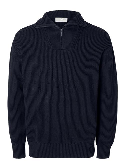 Selected | Slhdry Ls Knit Relaxed Half Zip | M