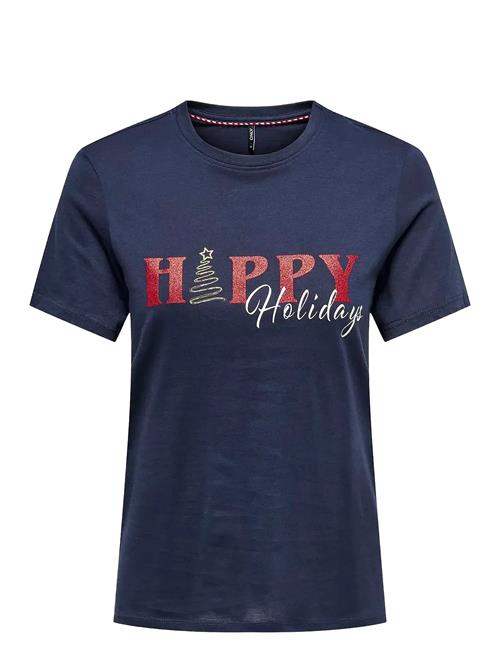 ONLY | Onlfrenzy Life Reg S/S Top Box Xmas Jrs | XS