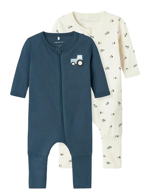 name it | Nbmnightsuit 2P Zip Ff Jet Tractor Noos | 92