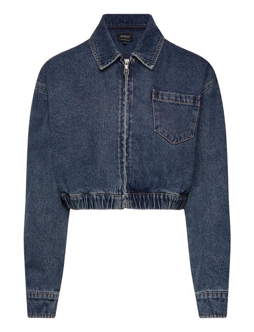 Bardot | Crop Bomber Denim Jacket | 38