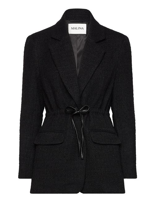 Malina | Elodie Drawstring Boucle Blazer | L