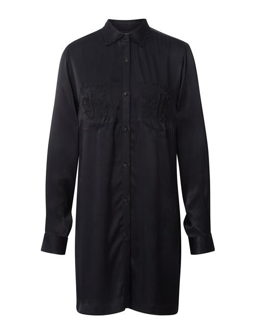 Lexington Clothing | Isabel Embroidered Satin Dress | M