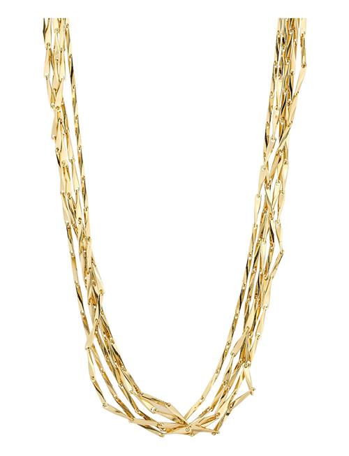 Pilgrim | Connect Necklace Gold-Plated | ONE SIZE
