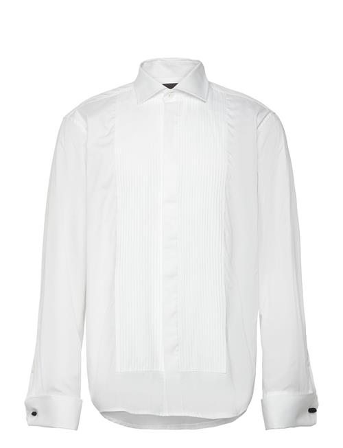 Oscar Jacobson | Reg Fit Cut Away Tuxedo Double Cuff Shirt | 41