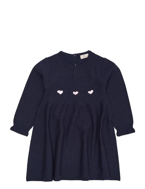 Copenhagen Colors | Merino Ls Cable Dress W. Hearts | 98