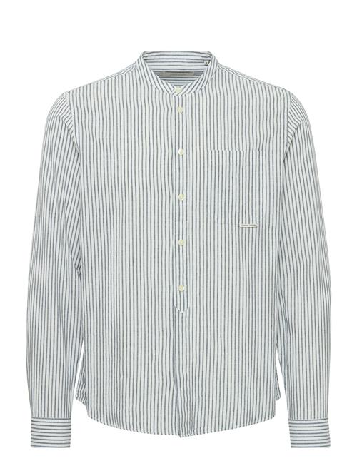 Casual Friday | Cfandrew Ls Striped Linen Mix Shirt | S