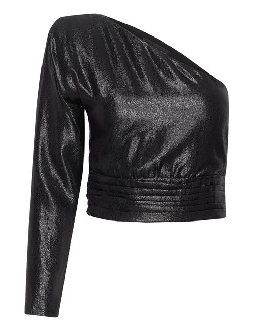 Mango | Asymmetrical Puff Sleeve Blouse | M