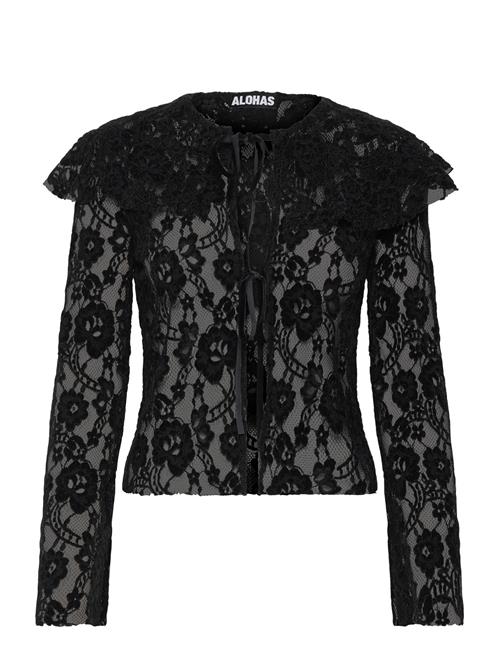 ALOHAS | Tolpa Lace Black Blouse | M