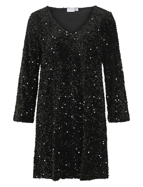 Vila | Vifaith V-Neck L/S Sequin Dress/Vol | XS