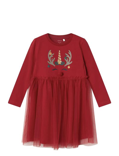 name it | Nmfrjul Ls Dress | 98