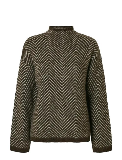 Selected | Slflulu Ls Herringbone Knit High Neck | L