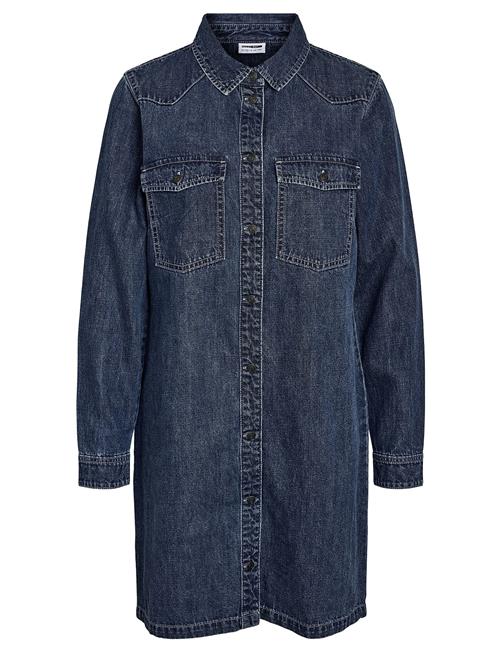NOISY MAY | Nmnew Signe L/S Denim Dress Vi002Mb Noos | S