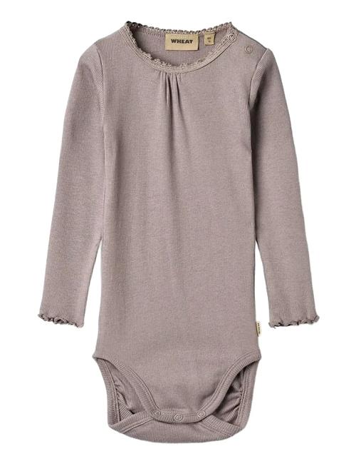 Wheat | Rib Body L/S Lotta | 92