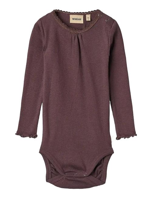 Wheat | Rib Body L/S Lotta | 62