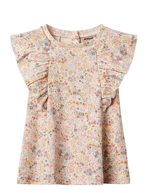 Wheat | Jersey Dress Ruffle Shirley | 80