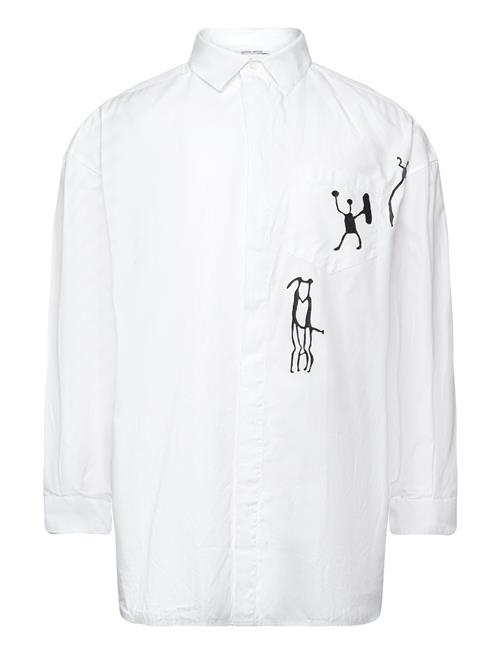 WOOD WOOD | Wwrofus Oversized Print Shirt | M