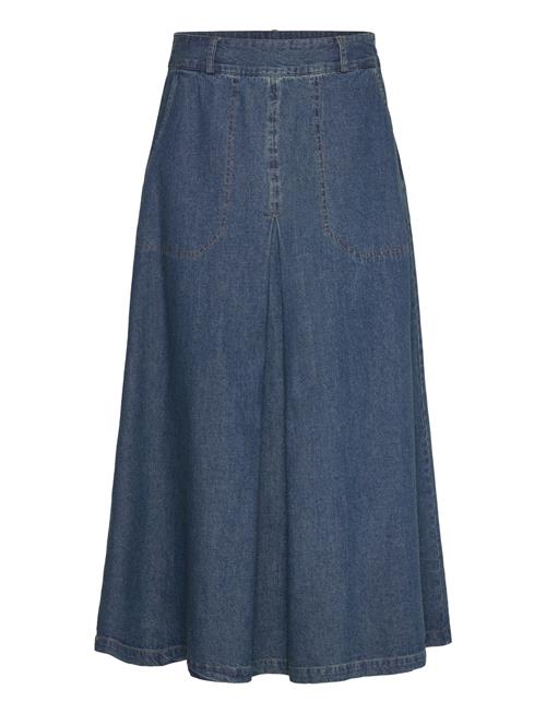 Pieszak | Pd-Harper Chambrey Pleat Skirt | 36