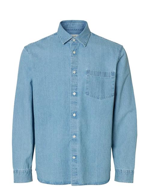 Selected | Slmclaus-Carlo Reg Denim Ls Shirt Noos | M