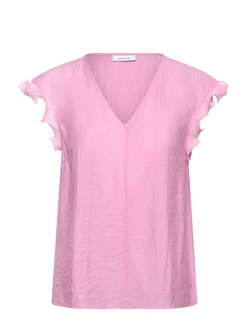 Coster Copenhagen | Top With Ruffles In V-Neck | 36